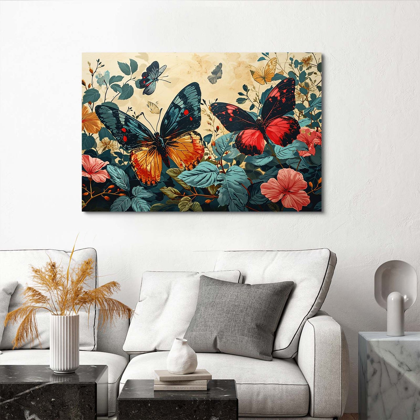 Butterflies Canvas Wall Art
