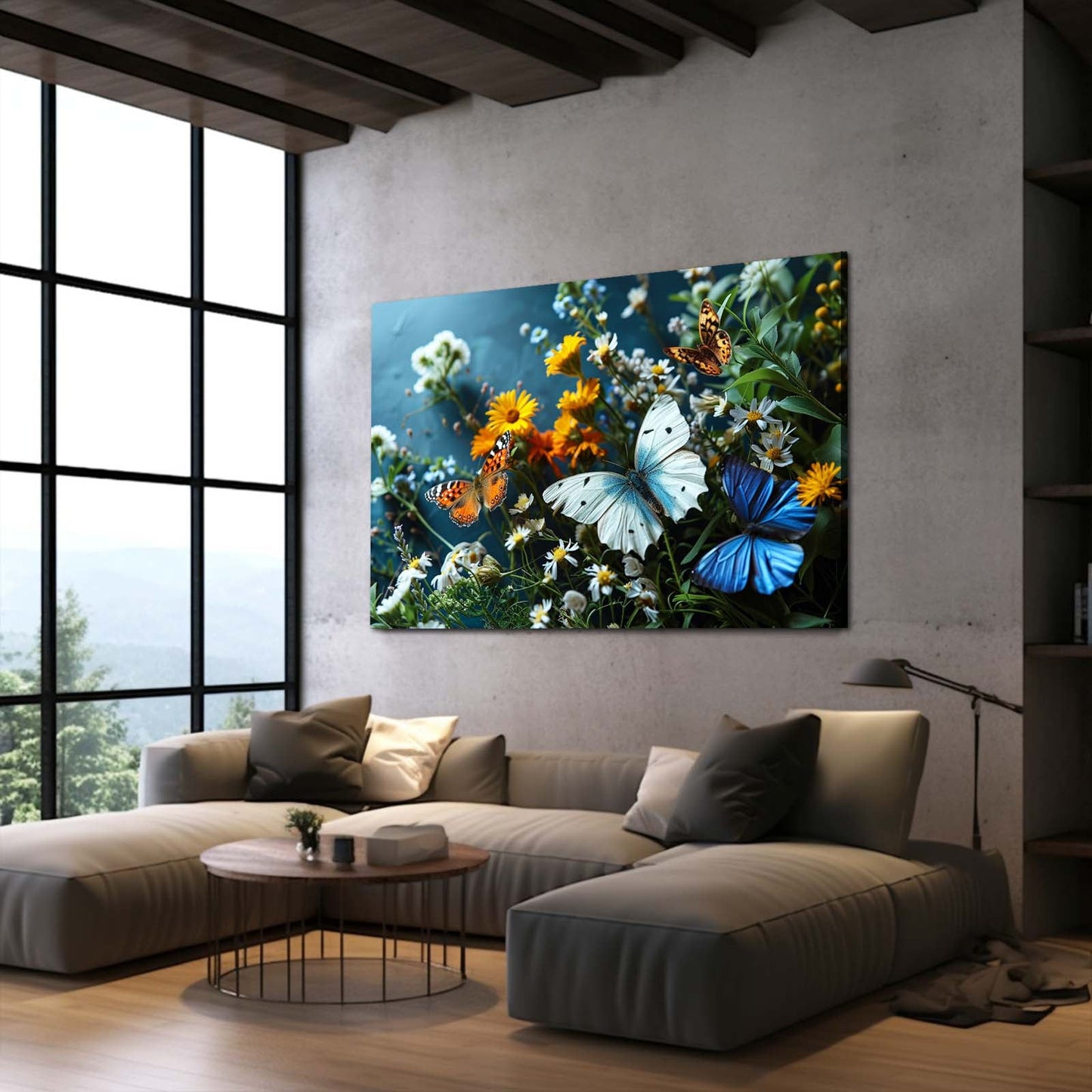Butterfly Garden Wall Art
