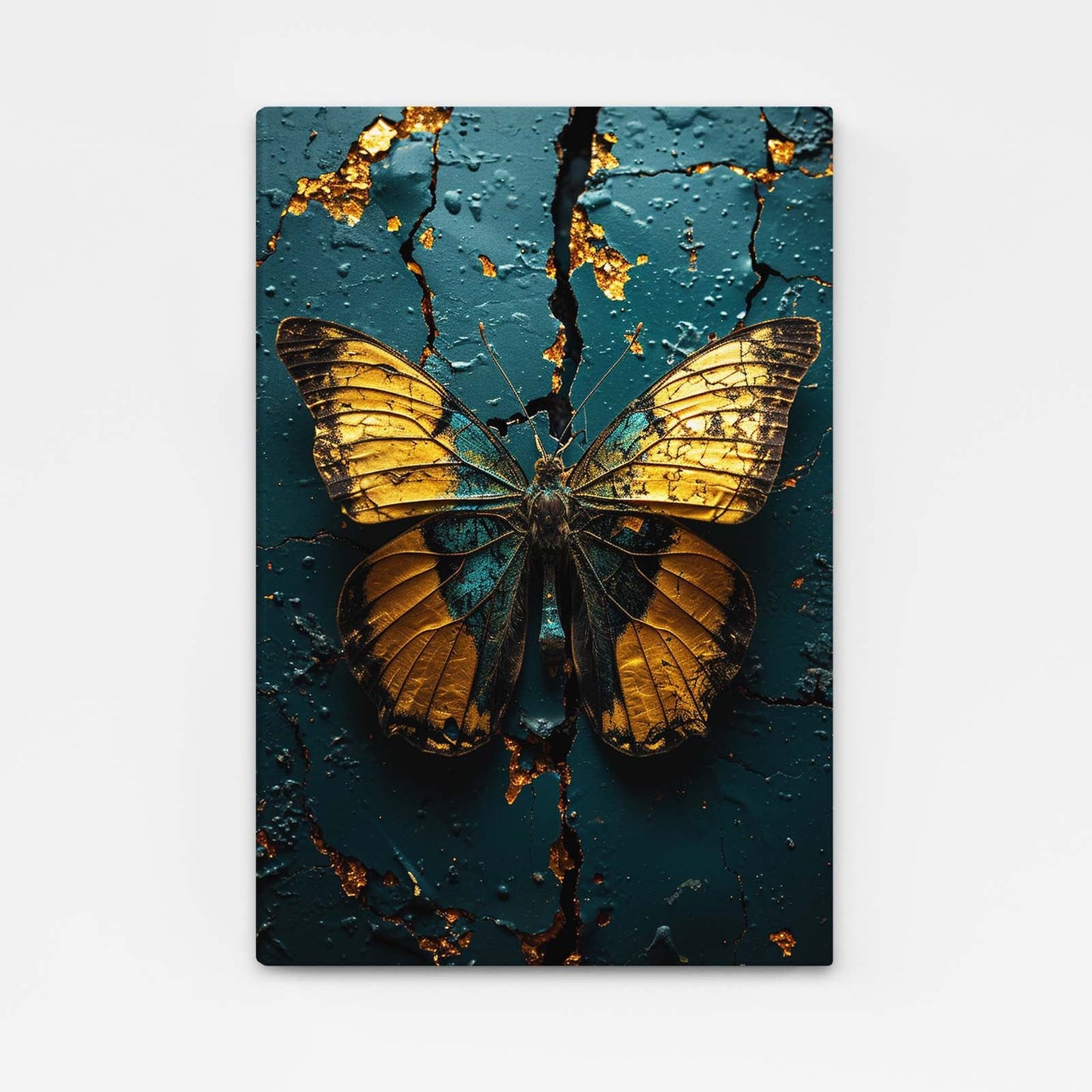 Butterfly Kintsugi Wall Art