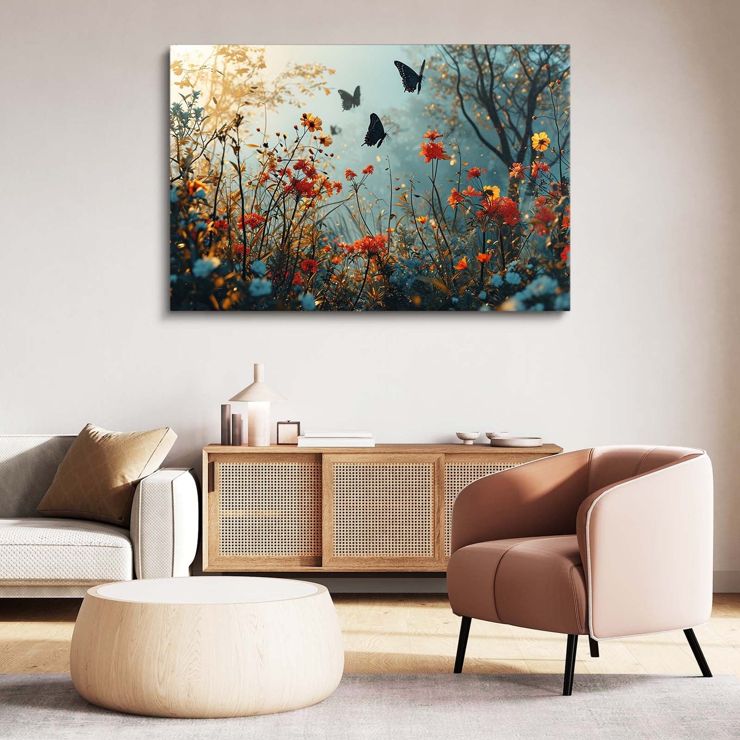 Butterfly Meadow Wall Art