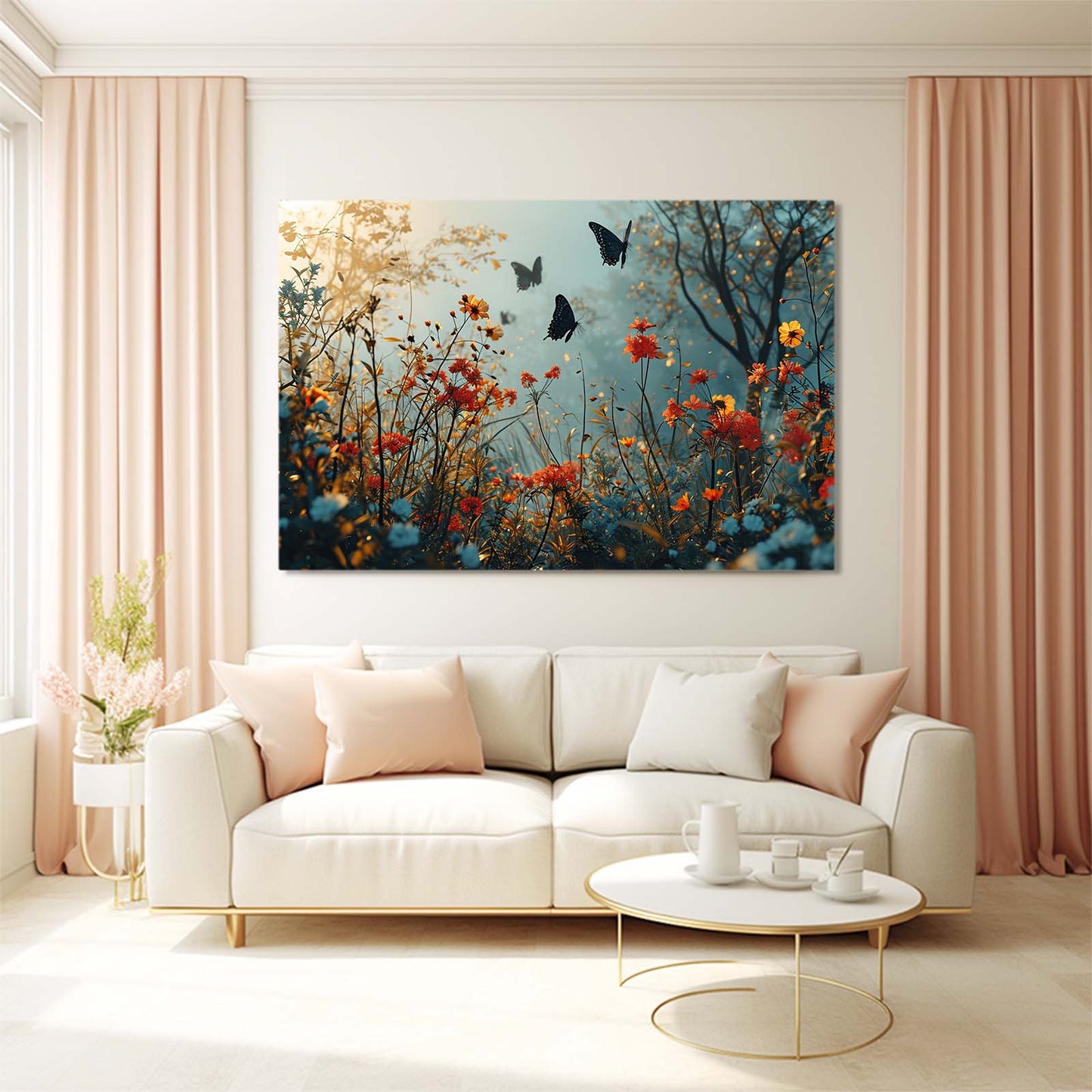 Butterfly Meadow Wall Art
