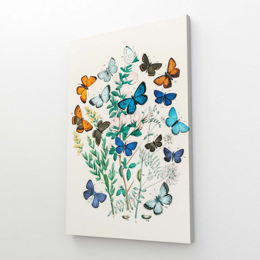 Canvas Butterfly Wall Art
