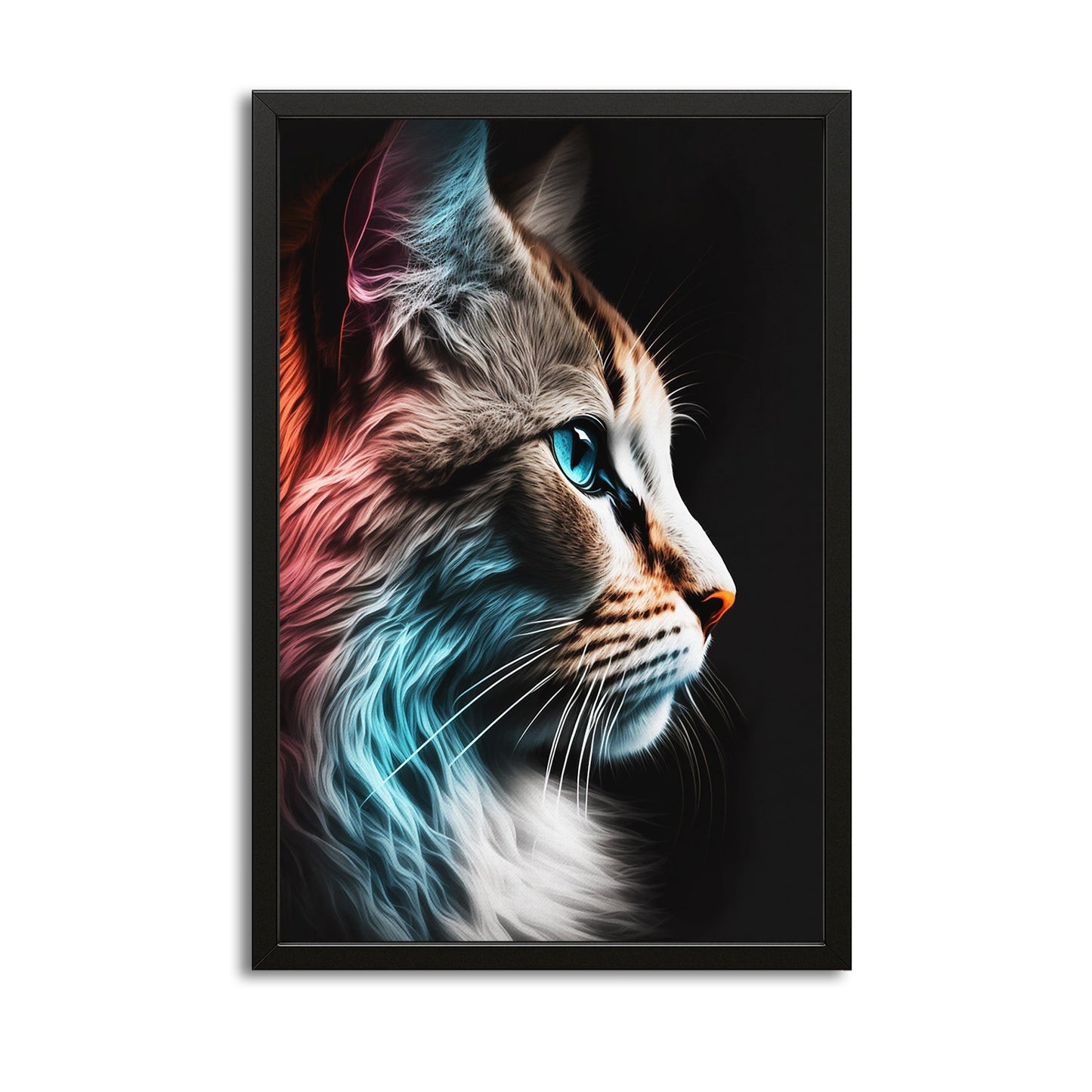 Canvas Cat Art