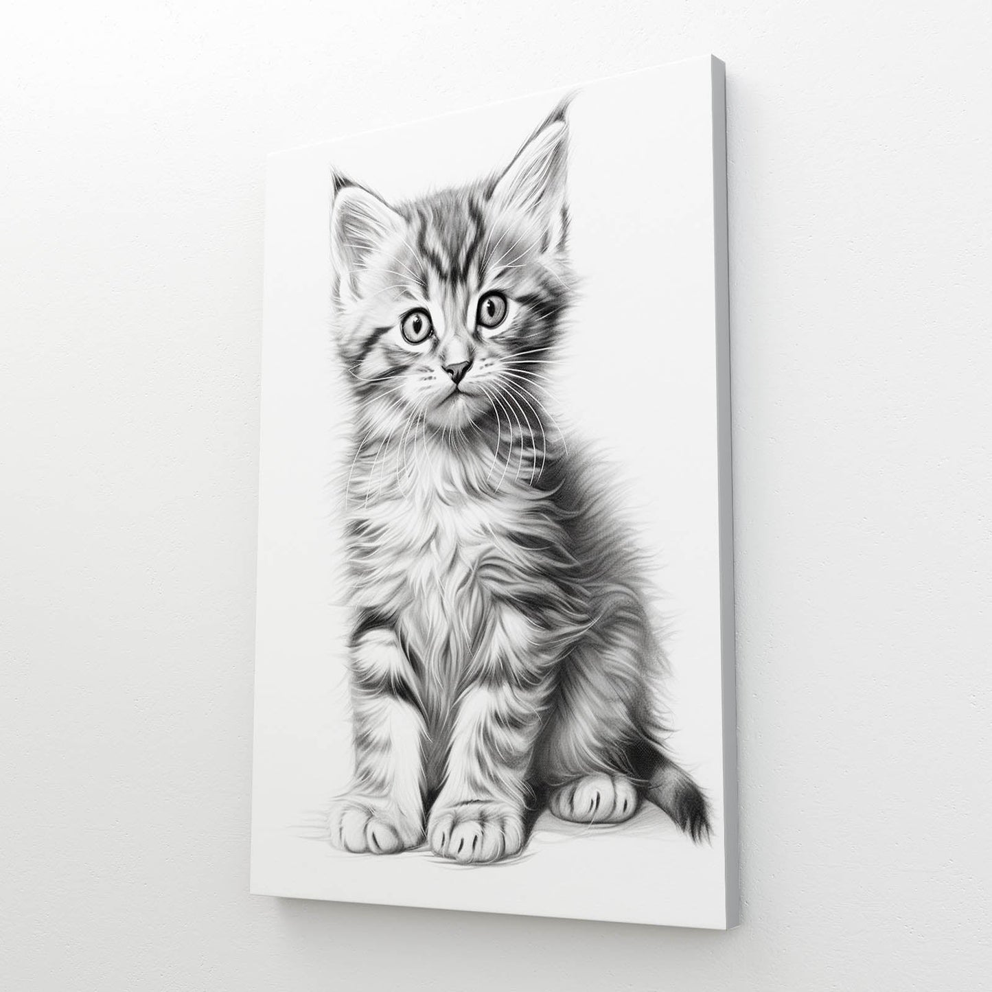 Canvas Cat Wall Art