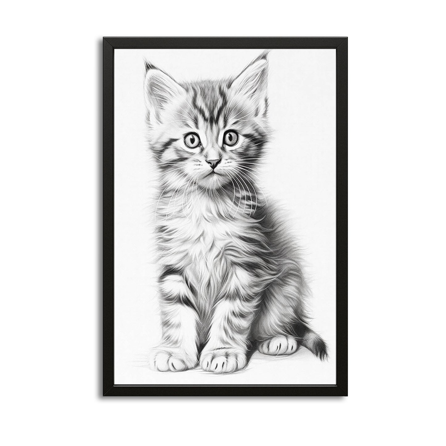 Canvas Cat Wall Art