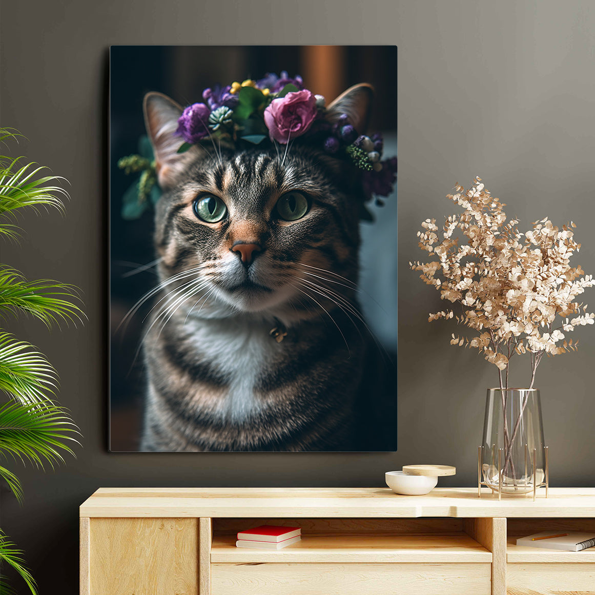 Framed Cat Wall Art