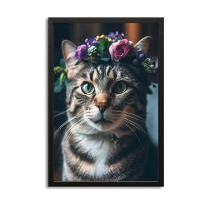 Framed Cat Wall Art