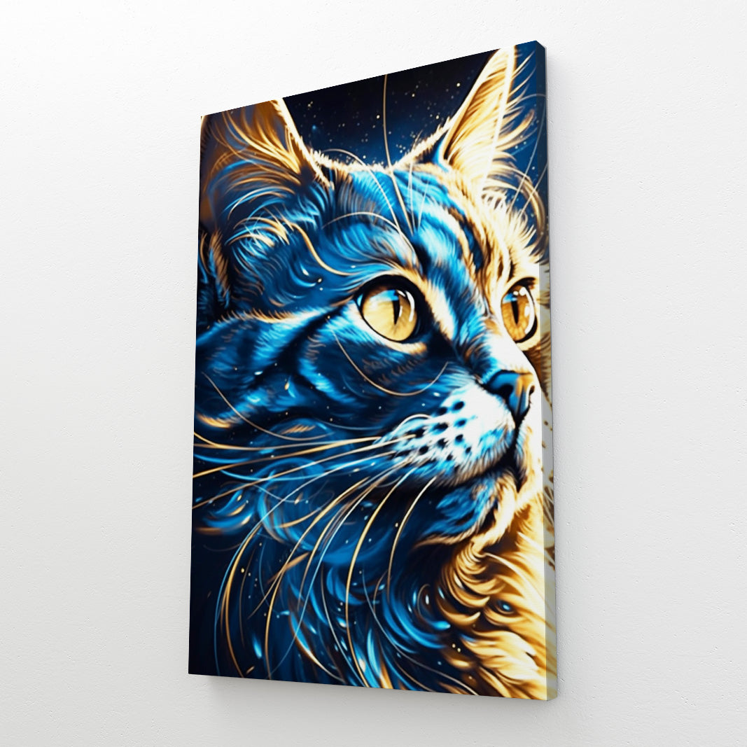 Cat Art Wall
