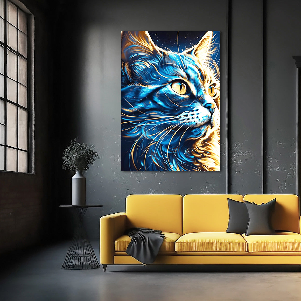 Cat Art Wall