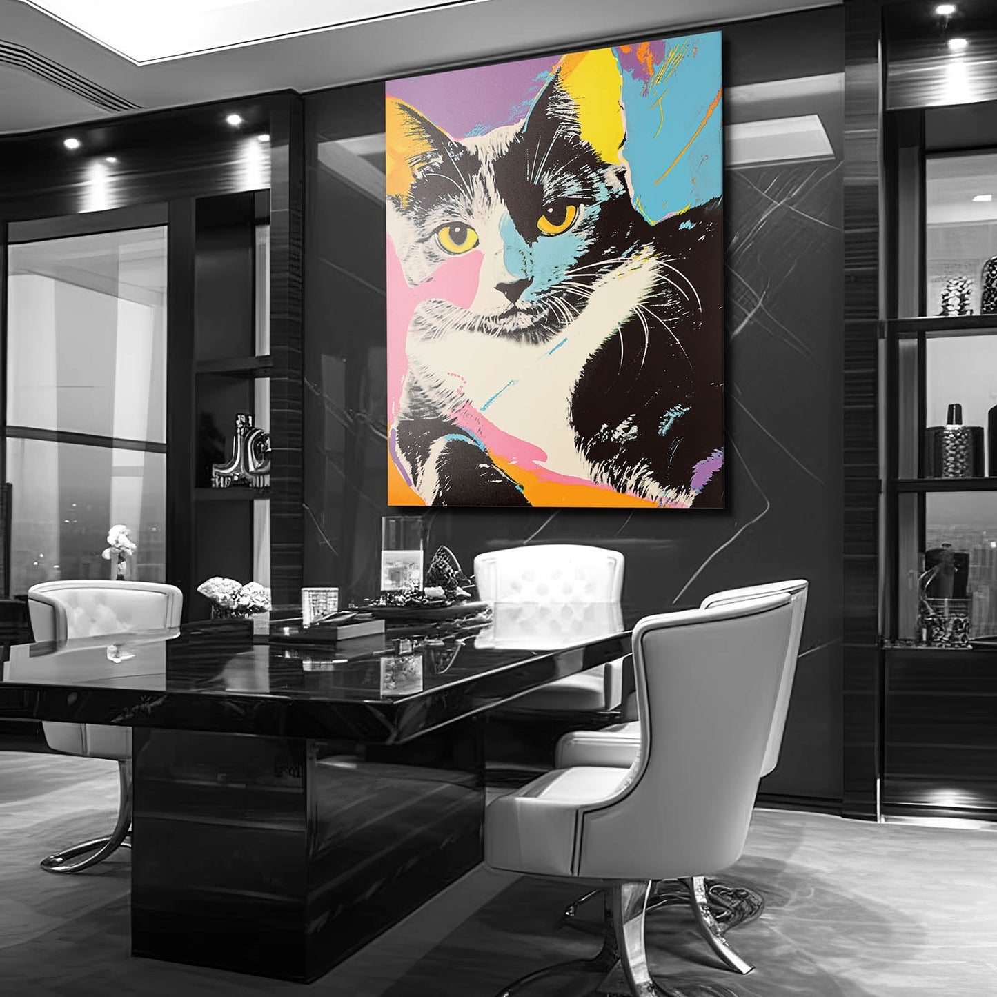 Cat Collage Wall Art