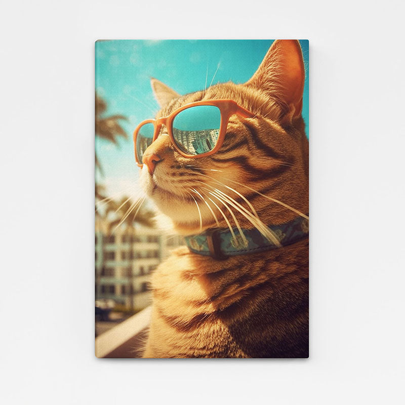 Cat Funny Wall Art