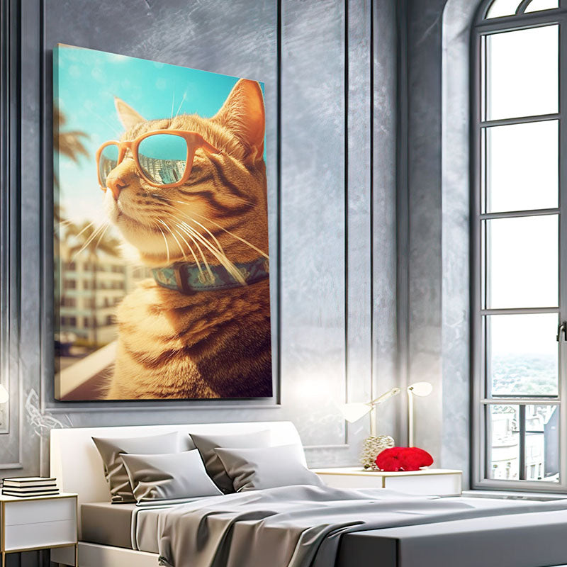Cat Funny Wall Art