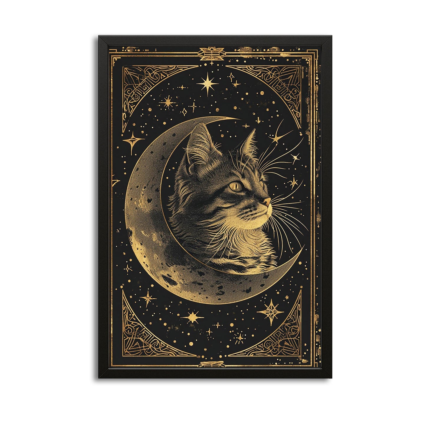 Celestial Cat Wall Art