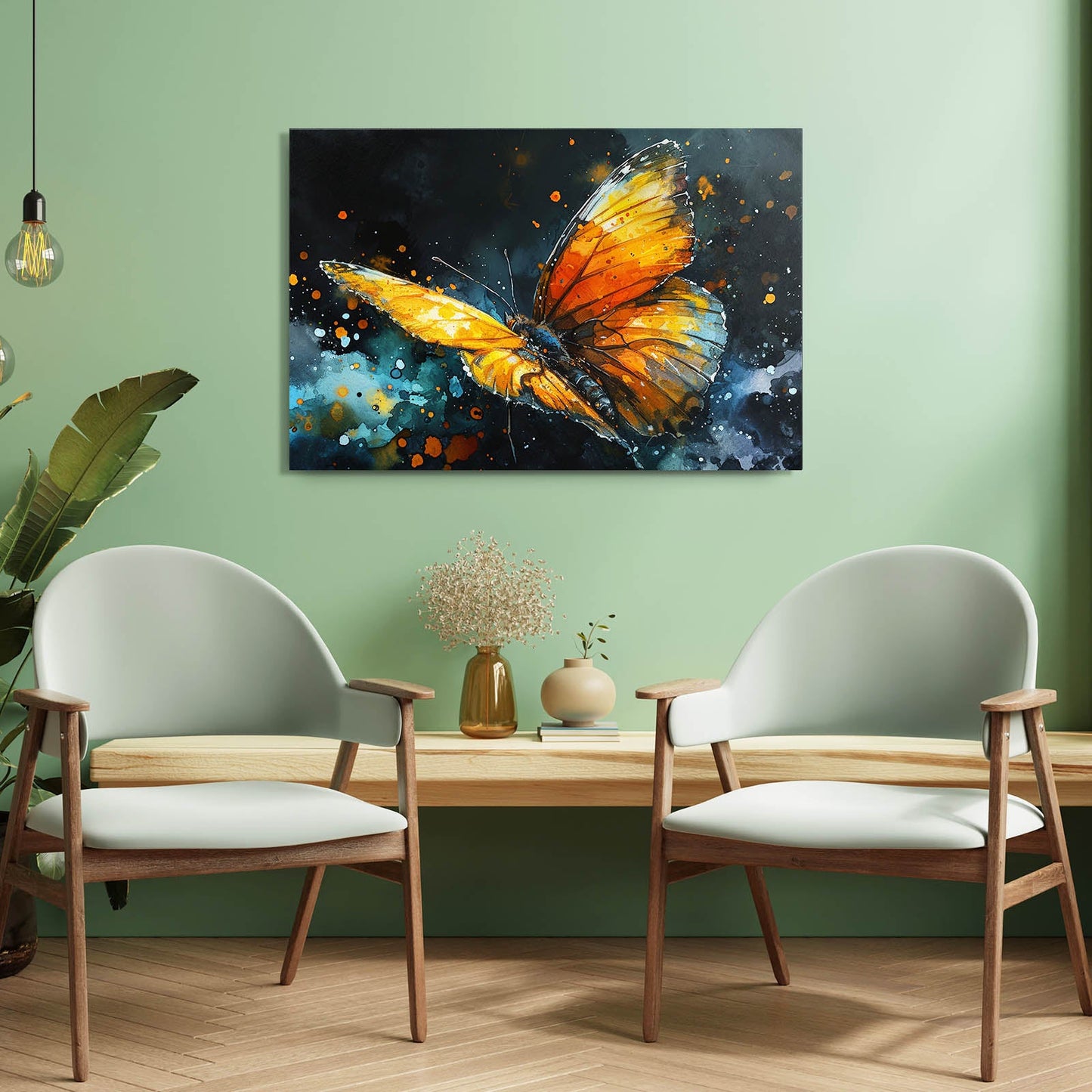 Celestial Flight Butterfly Wall Art
