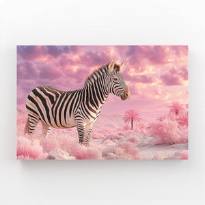 Cloud Zebra Canvas Art