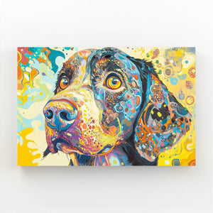 Colorful Dog Wall Artwork