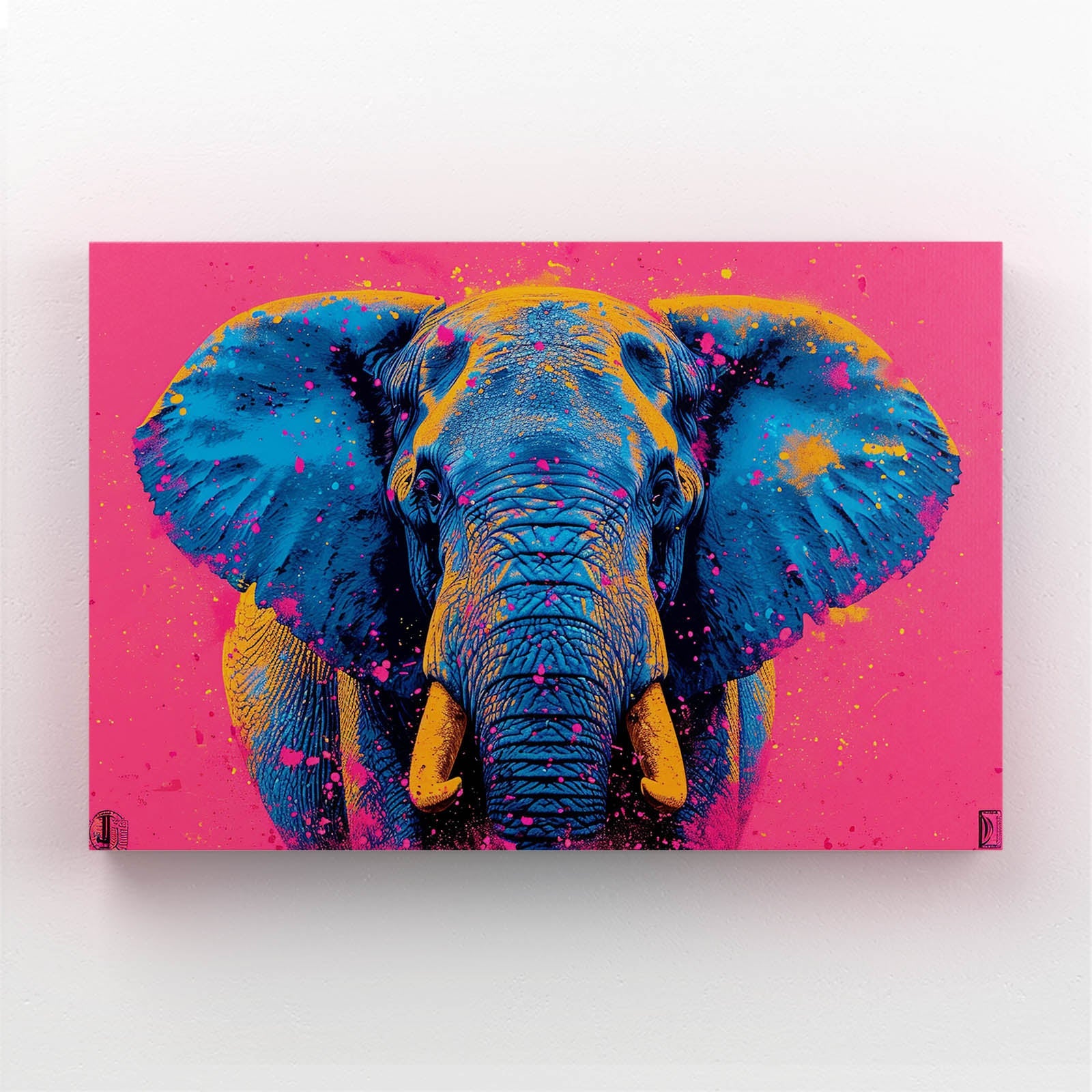 Colorful Elephant Art