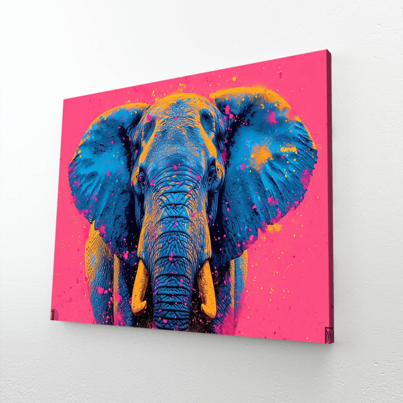 Colorful Elephant Art