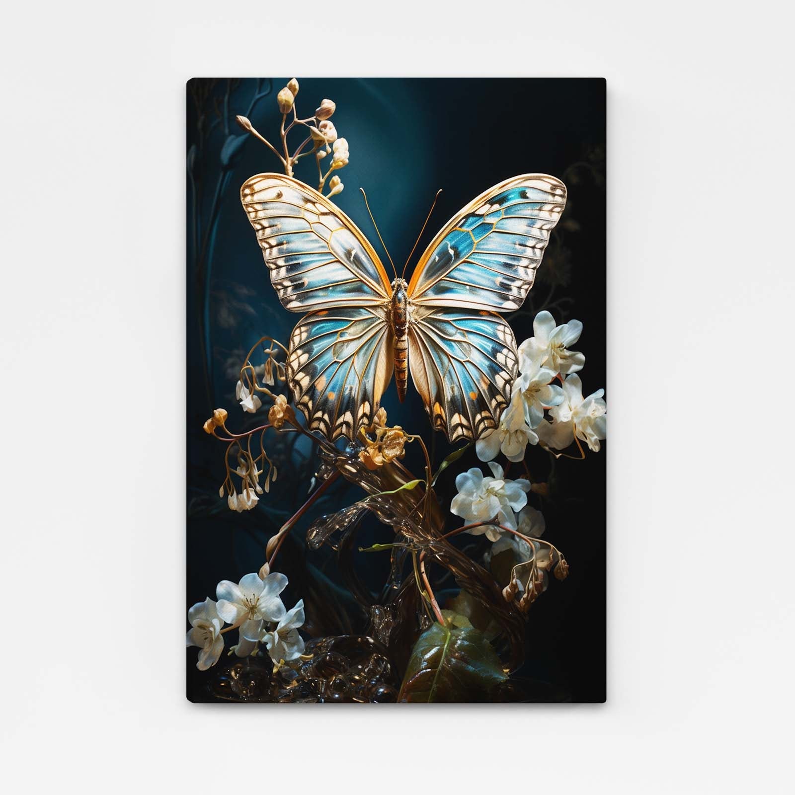 Crystal Wing Butterfly Wall Art