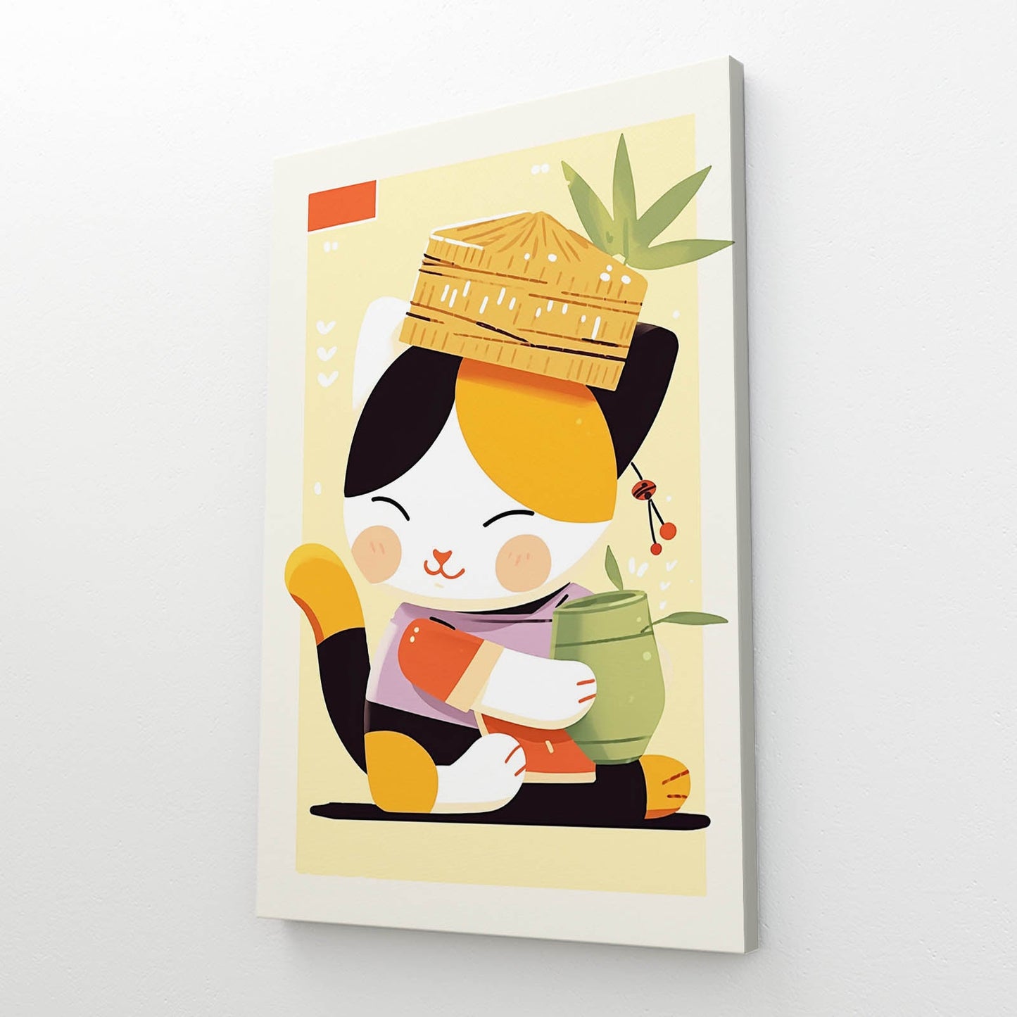 Zen Spirit Cat Art