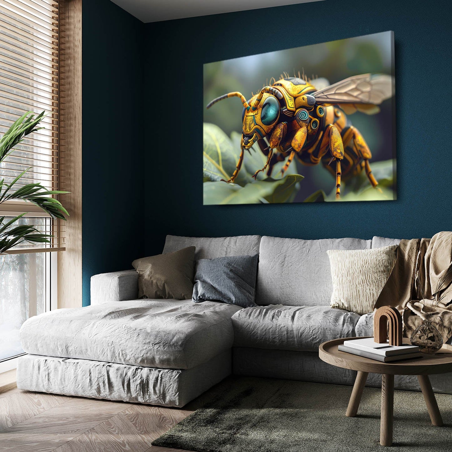 Cybernetic Bee Art