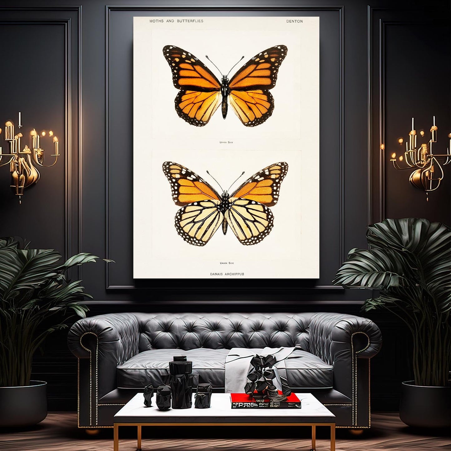 Danaus Butterfly Wall Art