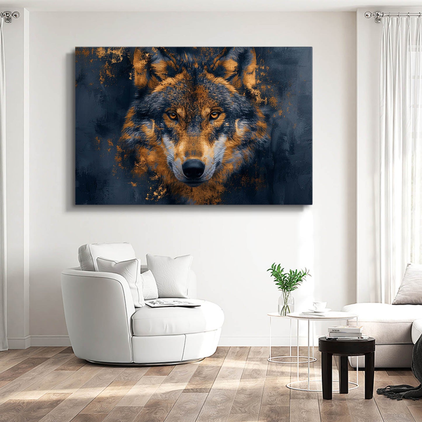 Decor Wolf Art