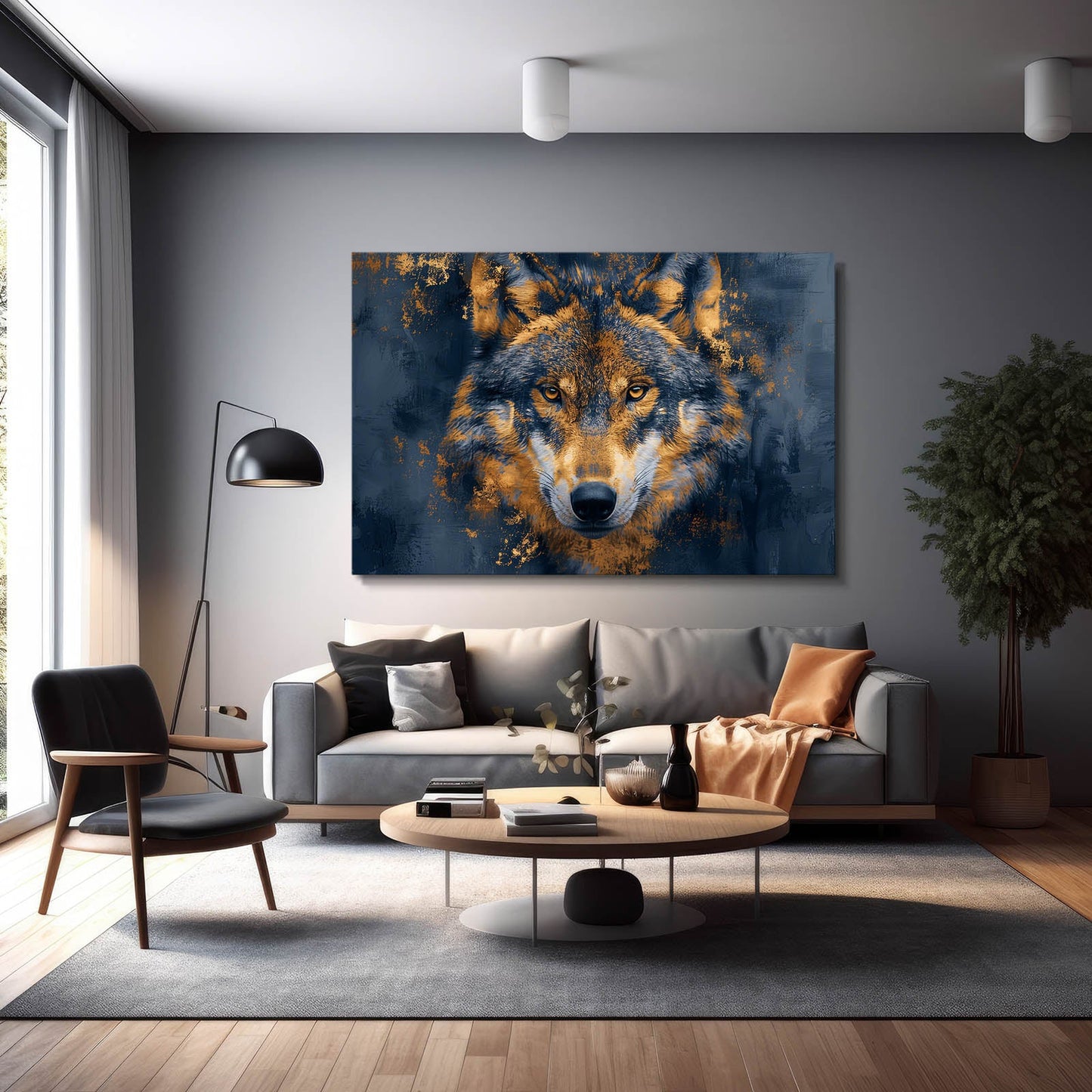 Decor Wolf Art