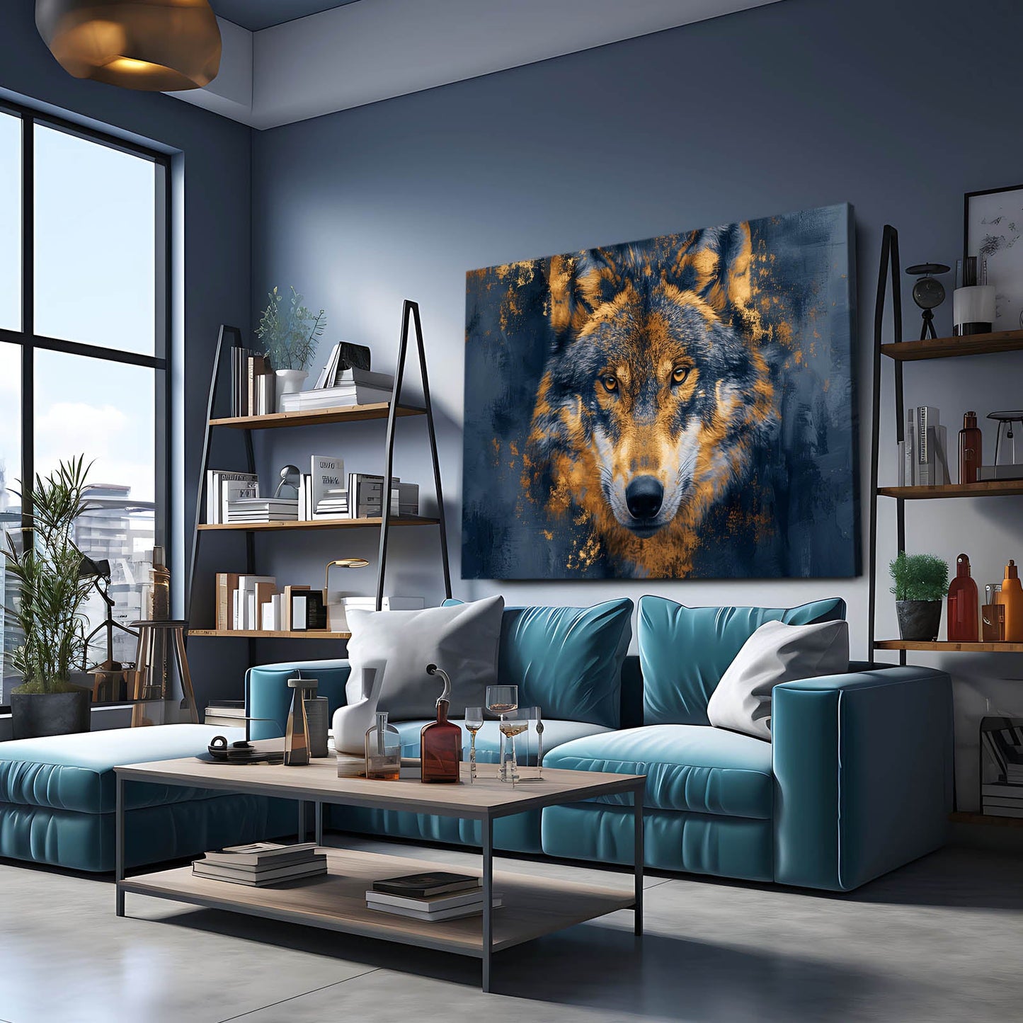 Decor Wolf Art