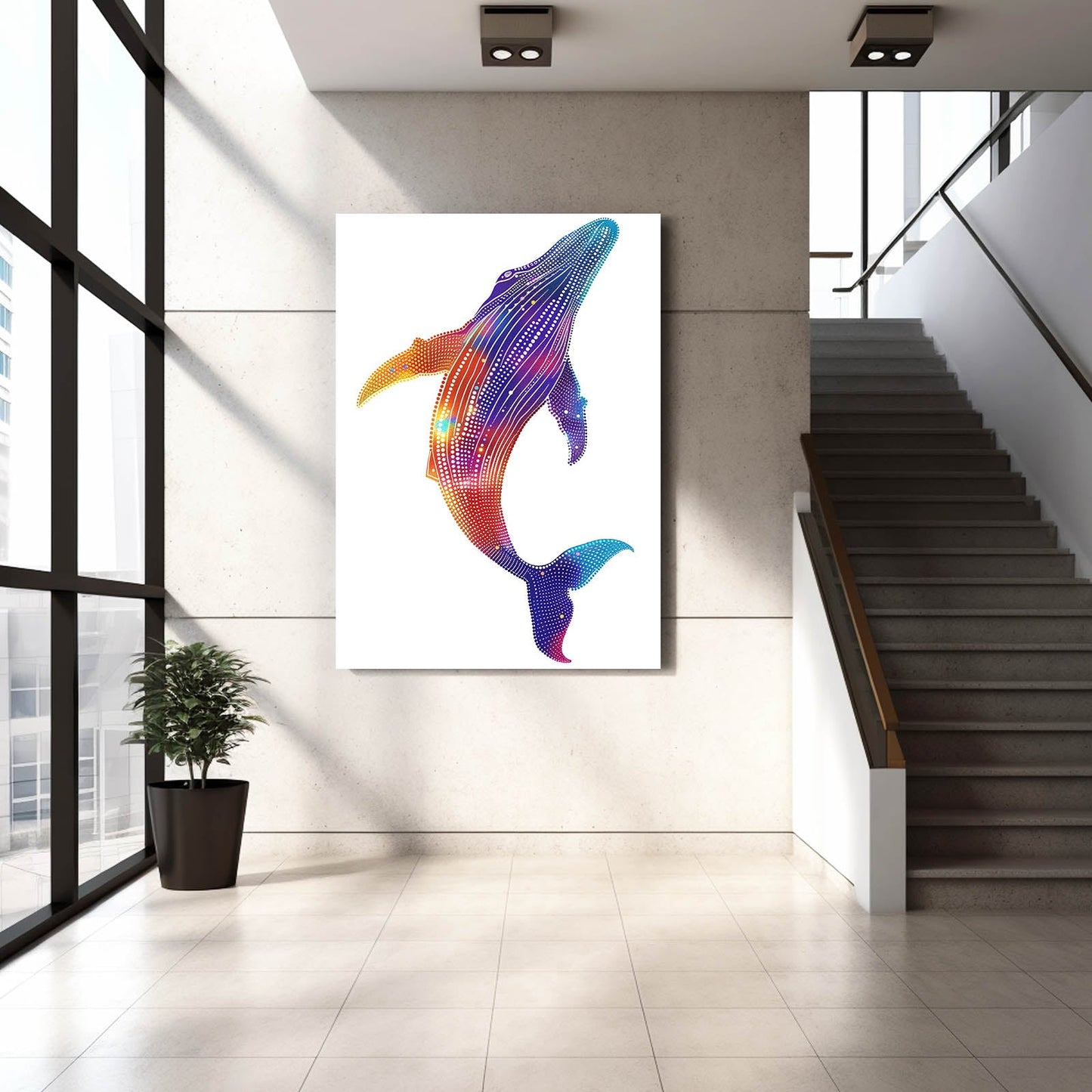 Digital Art Whale