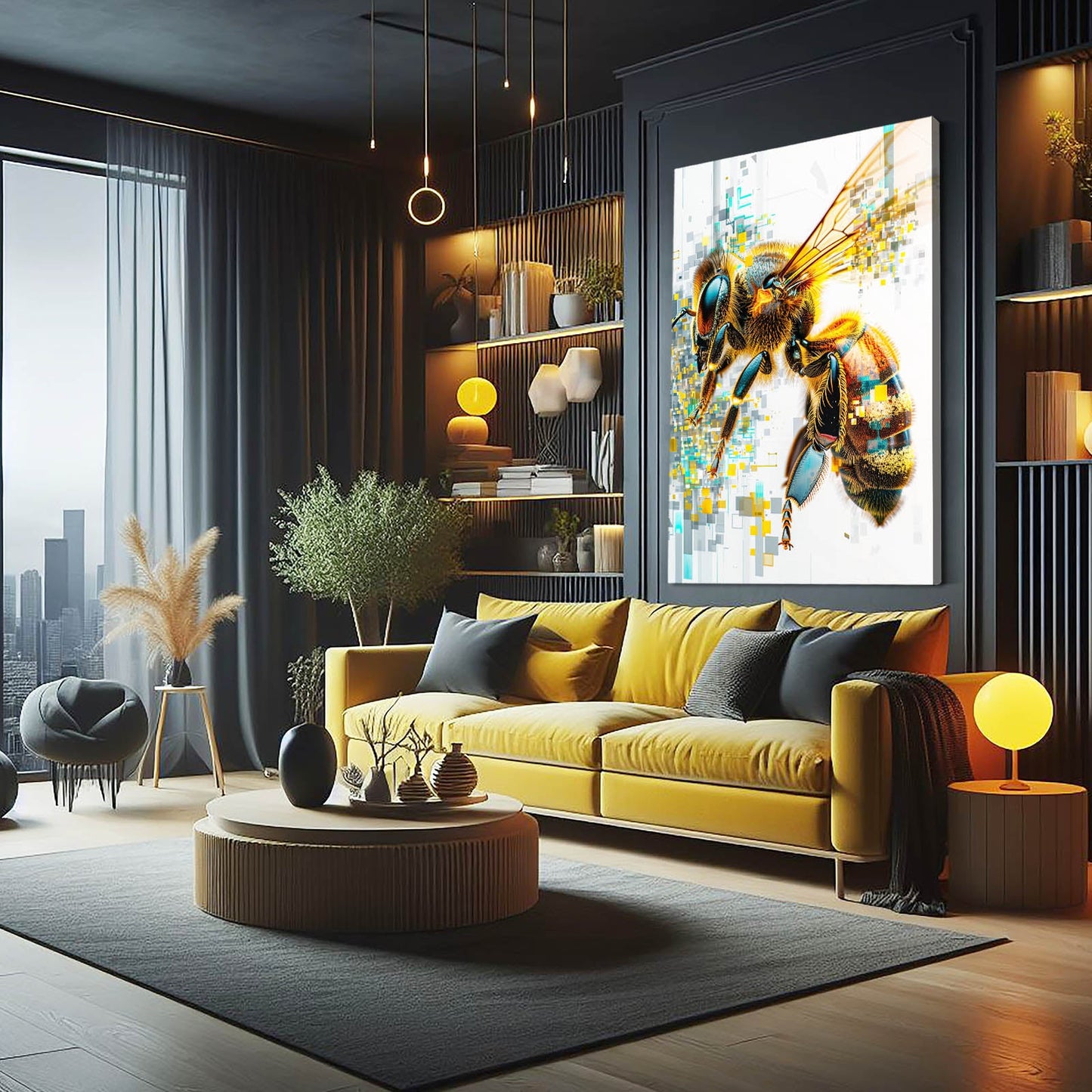 Digital Bee Art