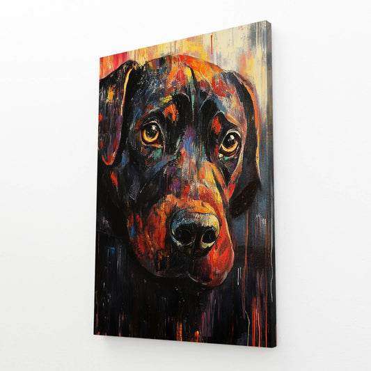 Dog Abstract Art