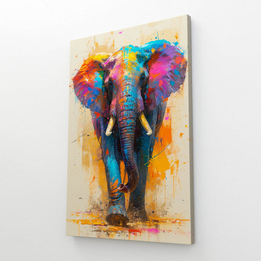 Elephant Abstract Pop Art