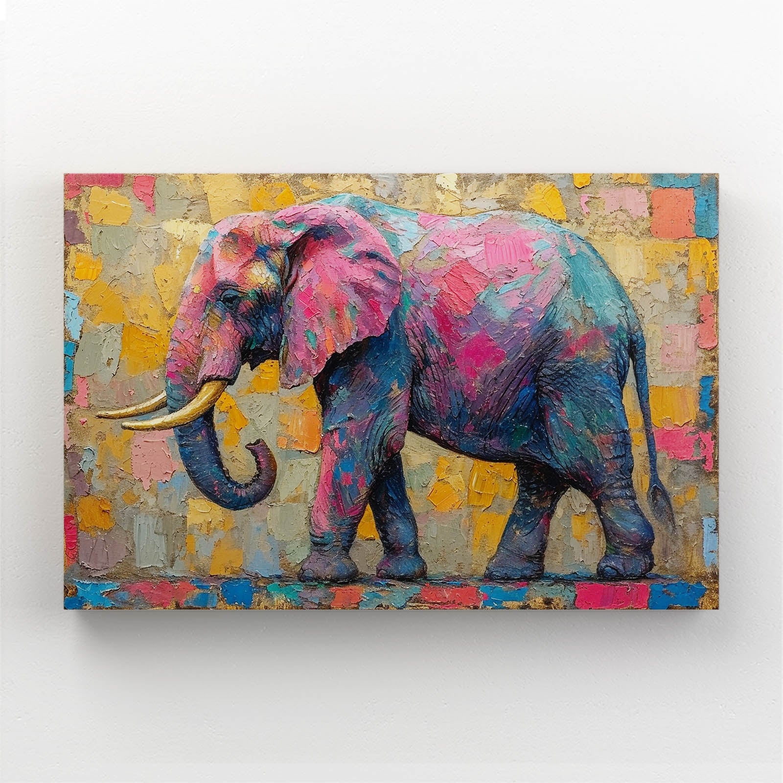 Elephant Art Canvas
