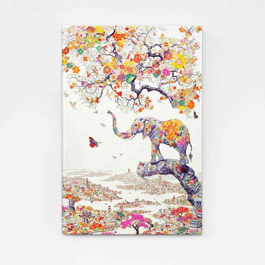 Elephant Blossom Fantasy Art