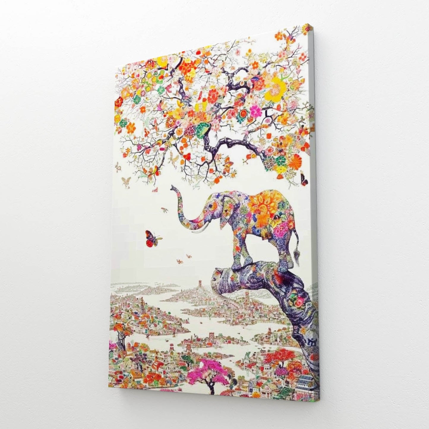 Elephant Blossom Fantasy Art