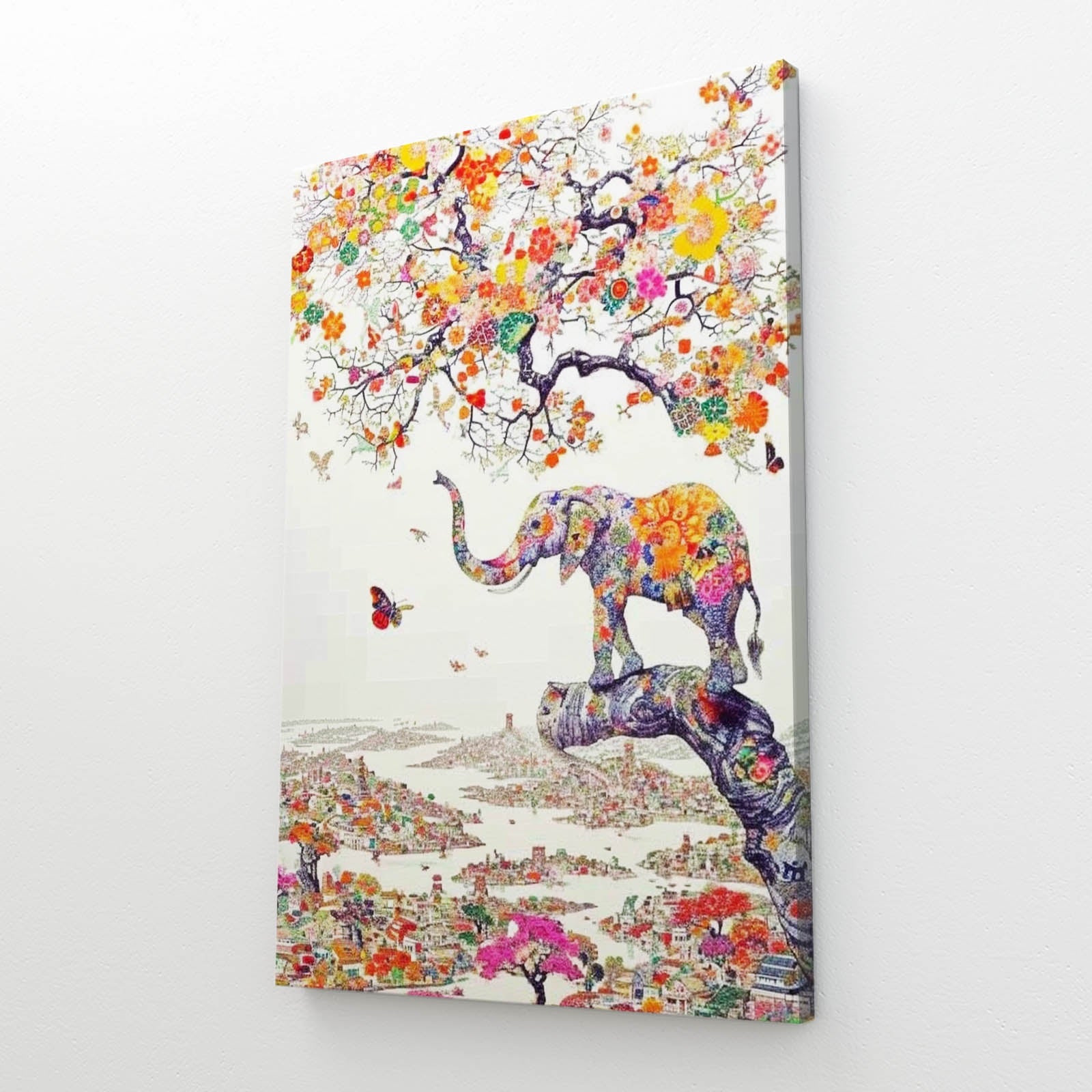 Elephant Blossom Fantasy Art