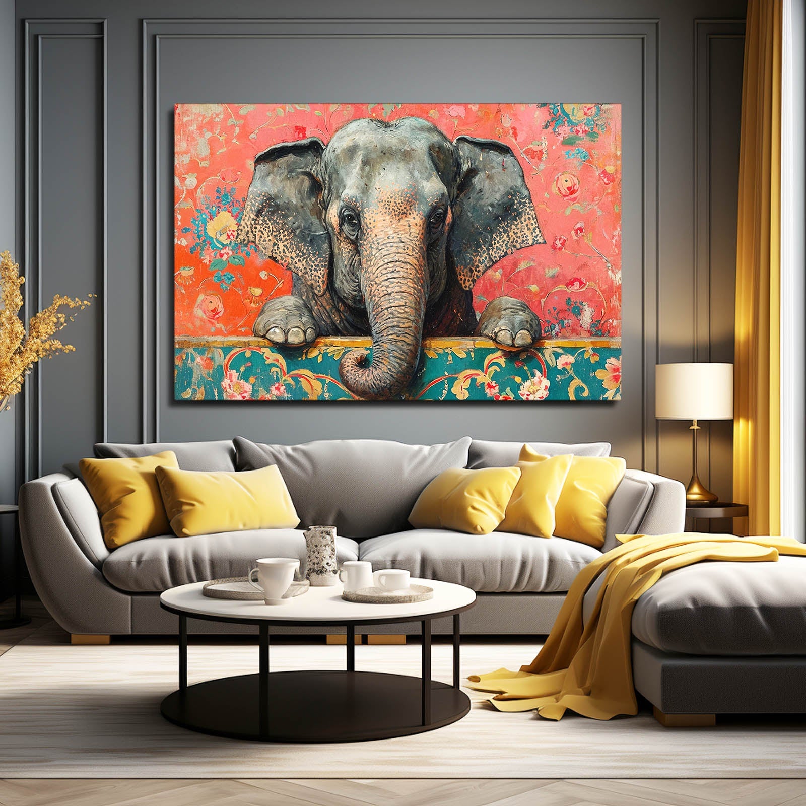 Elephant Decorative Wall Art
