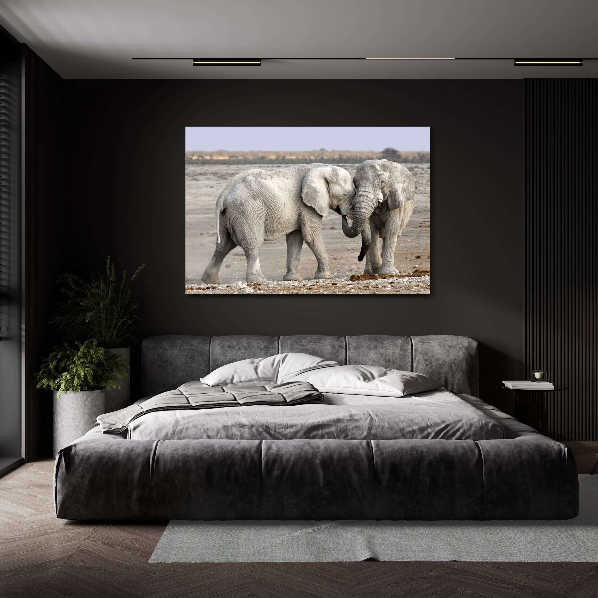 Elephant Family Wall Art