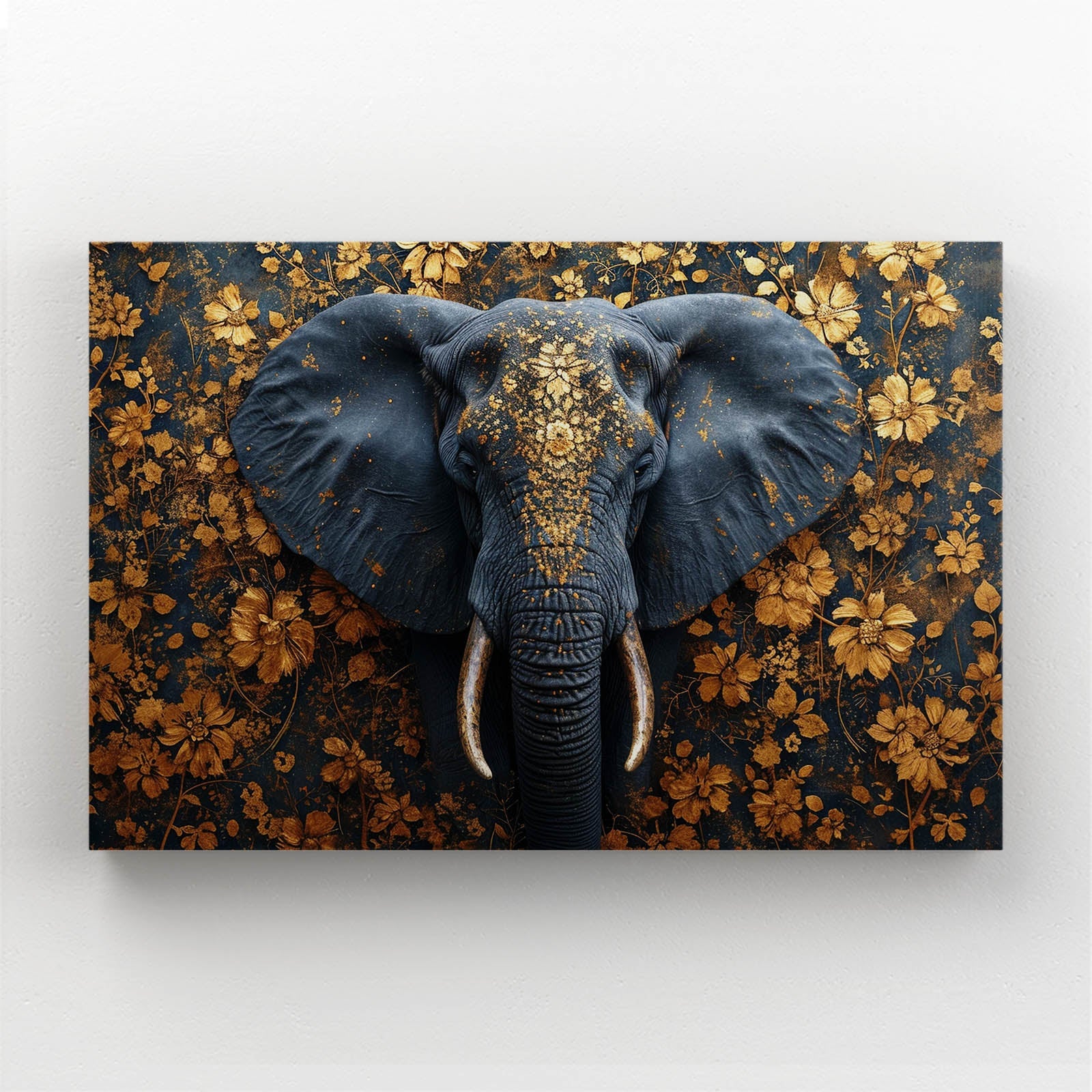 Elephant Floral Art