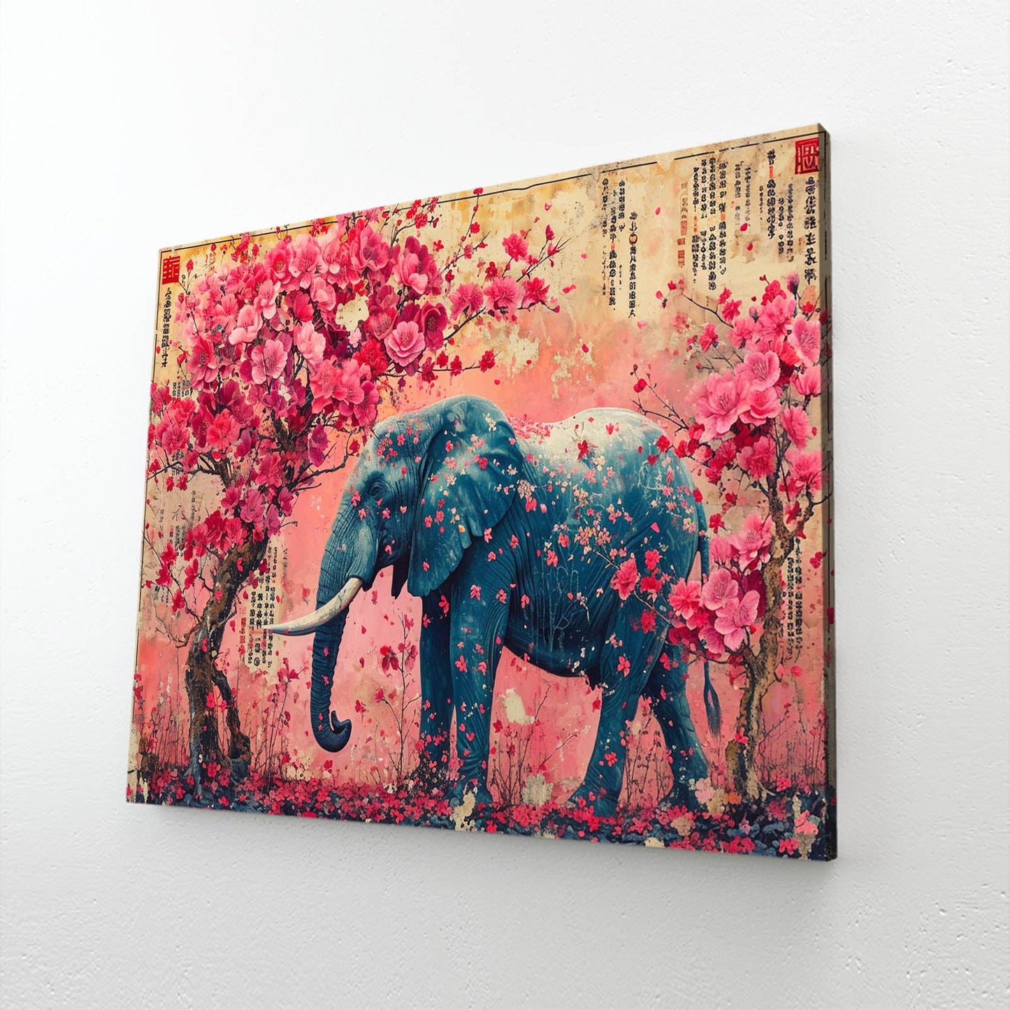 Elephant Flower Art