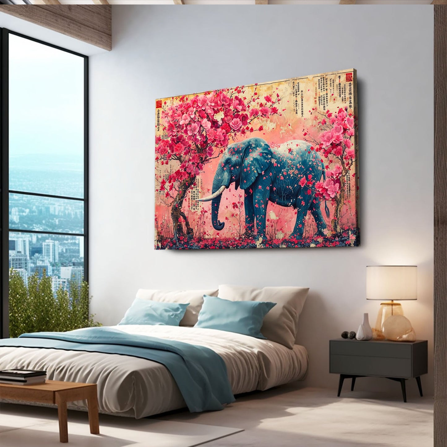 Elephant Flower Art