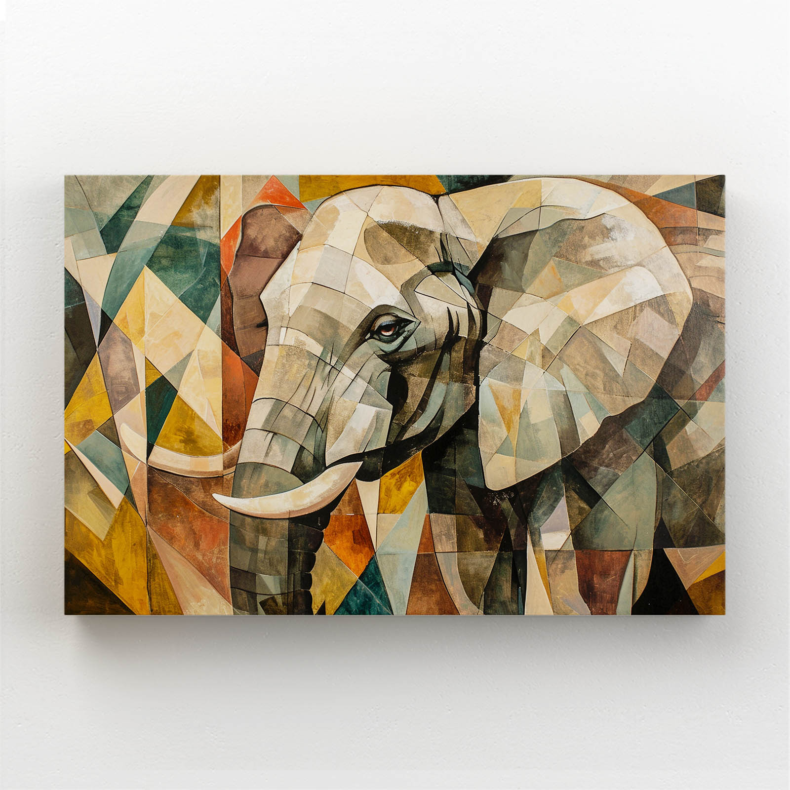 Elephant Geometric Art