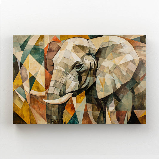 Elephant Geometric Art
