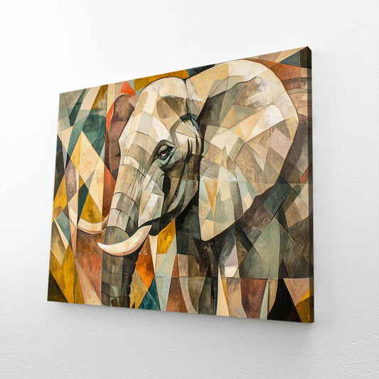 Elephant Geometric Art