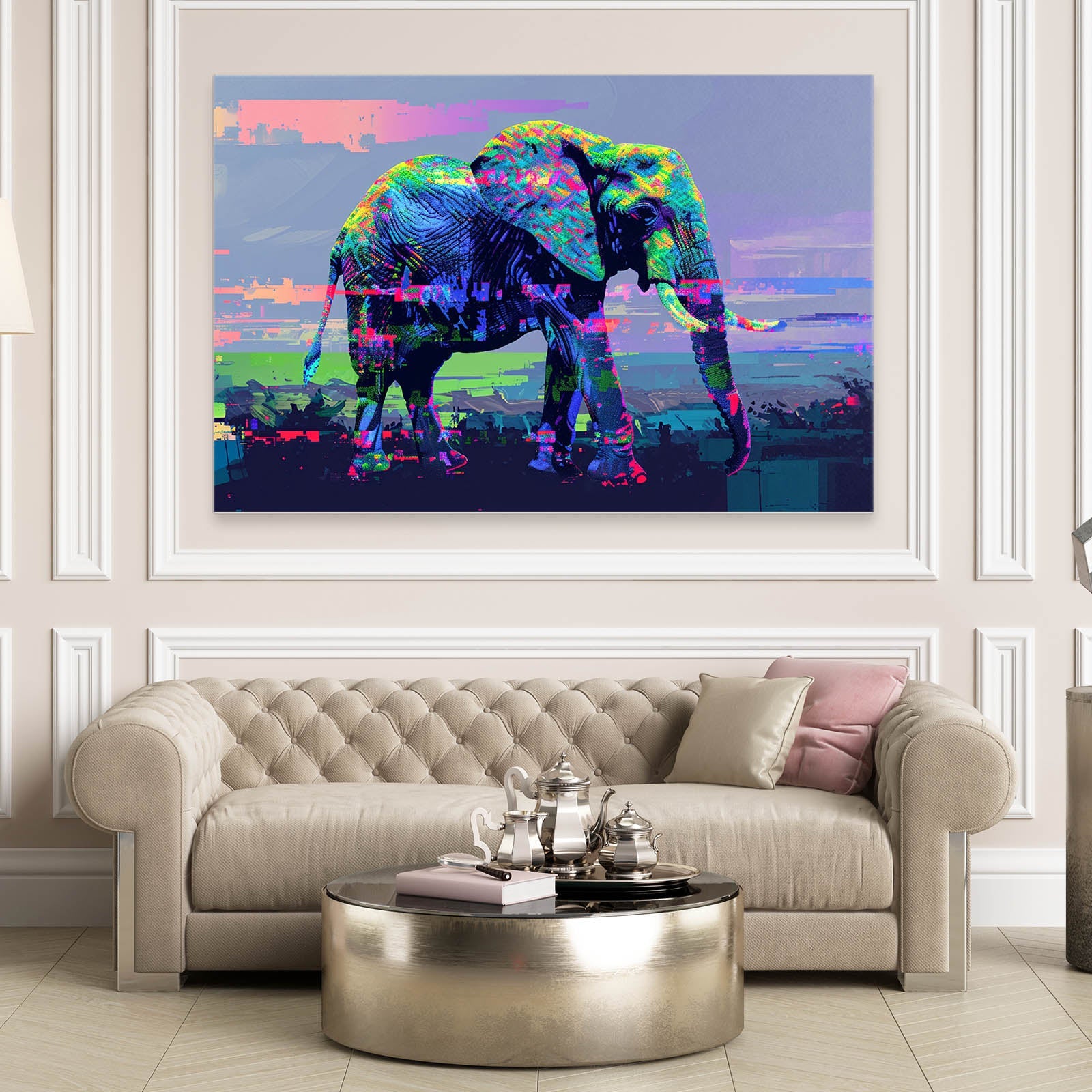 Elephant Graphic Art