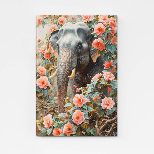 Elephant In Bloom Art