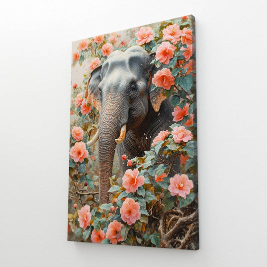 Elephant In Bloom Art