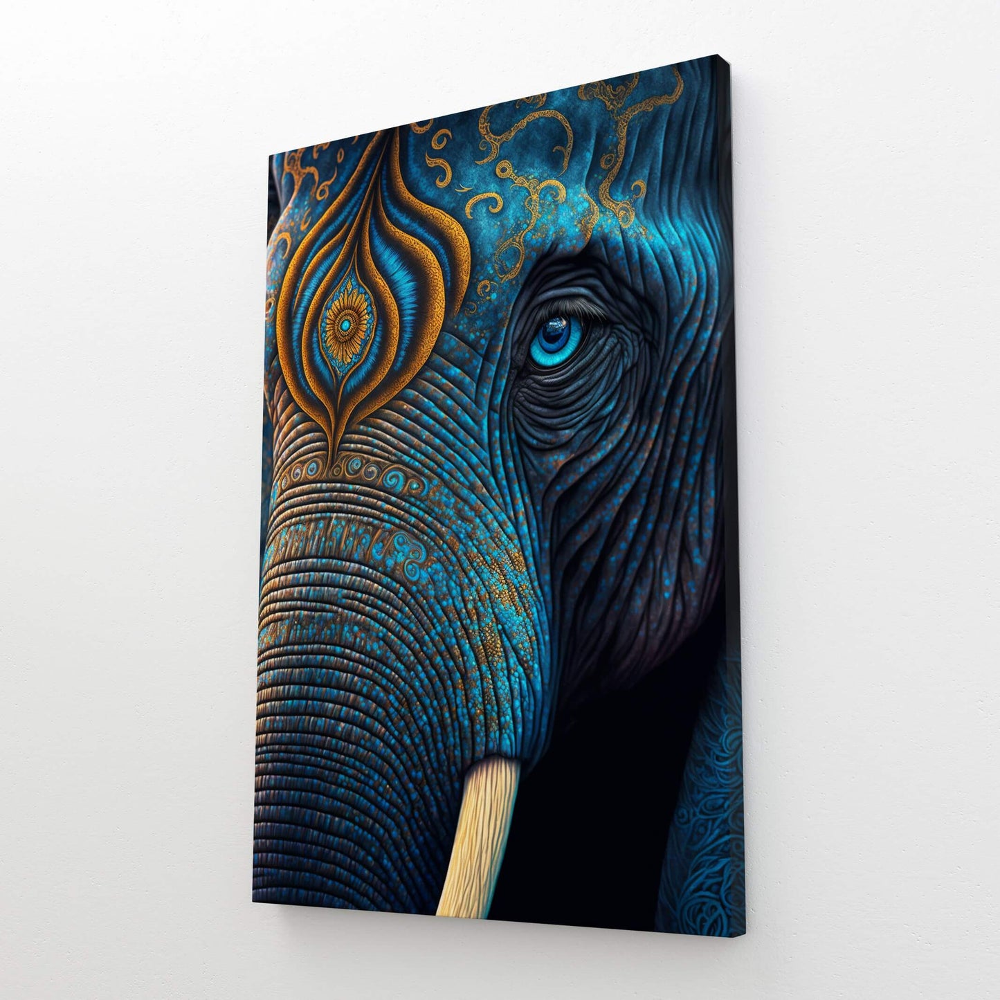 Elephant Mandala Wall Art