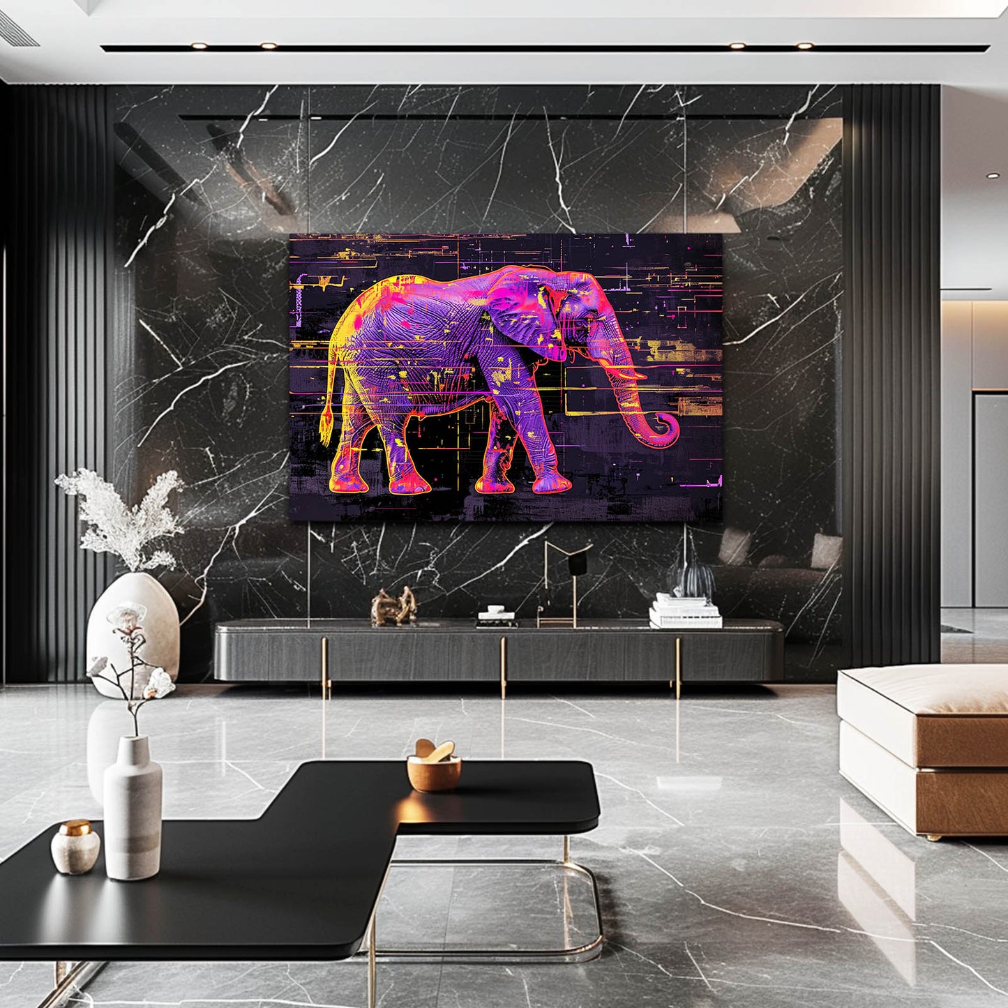 Elephant Modern Art